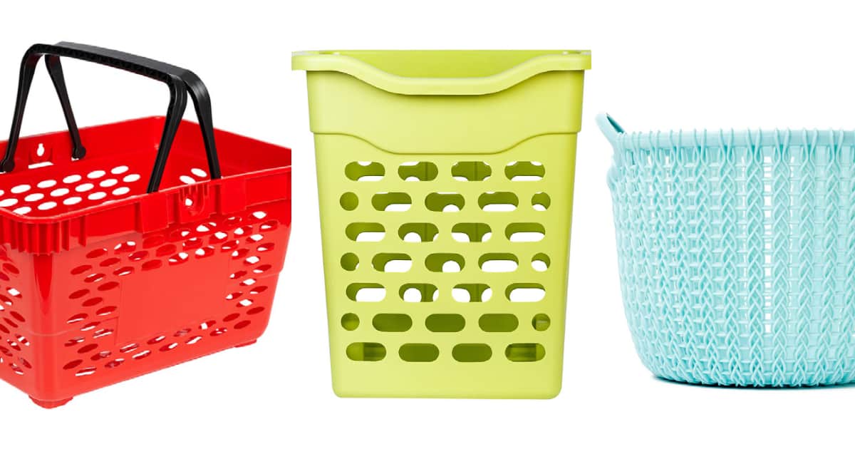 Plastic Laundry  Baskets