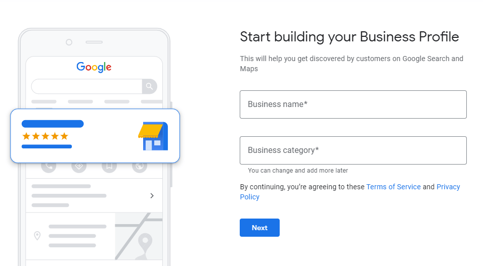 Google My Business Profile Laundry Services
