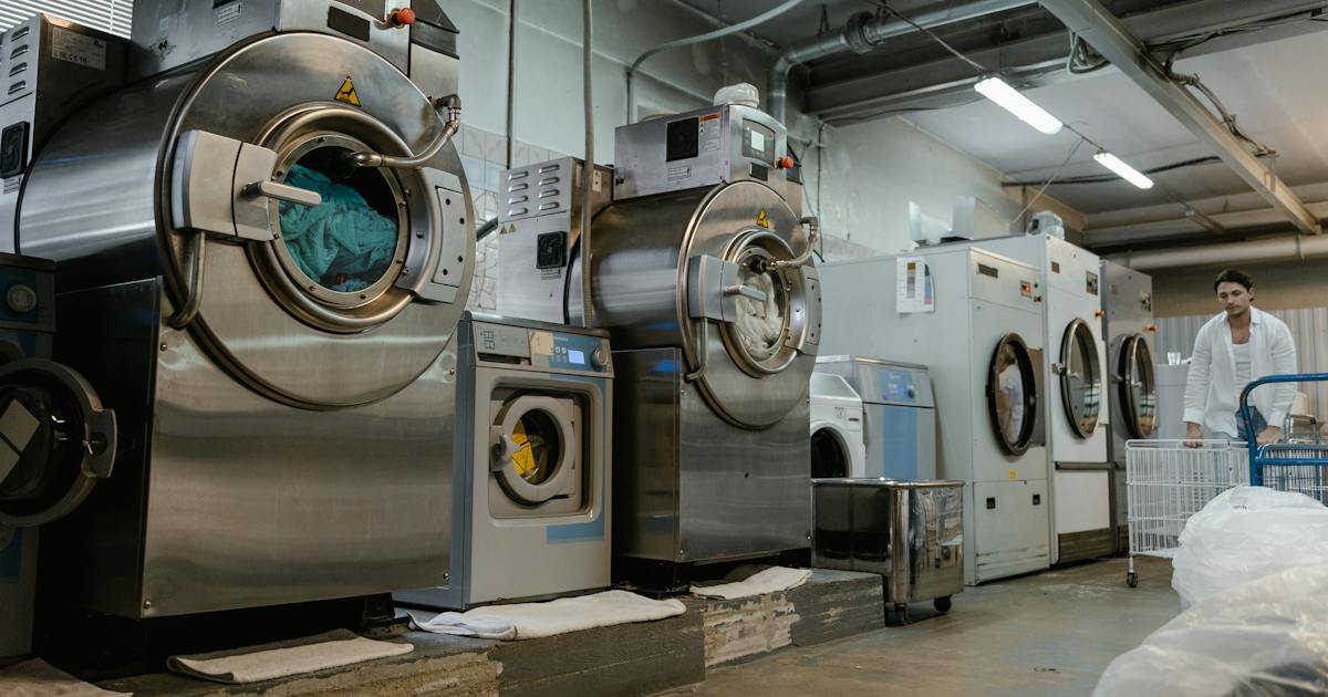 Commercial Front-load washing Machines