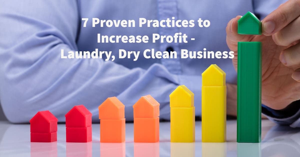increase profit of laundry and Dry Clean Business