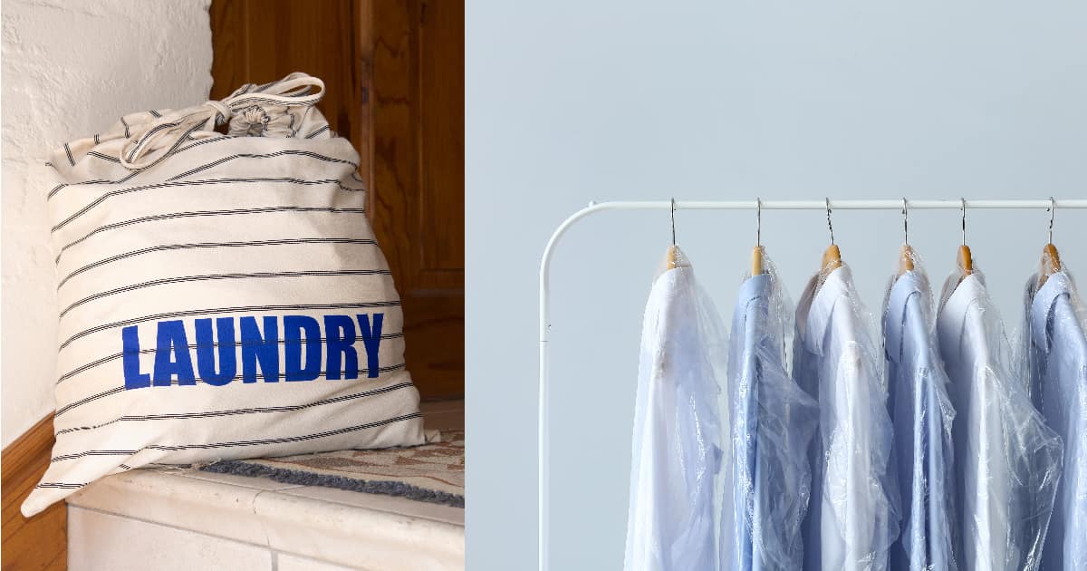 Dry Cleaning Pick-Up and Delivery Services, Laundry Bags