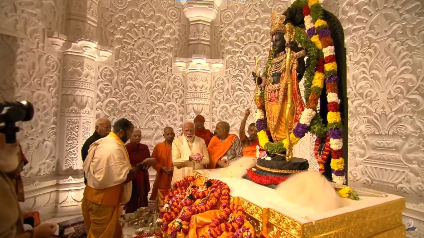 ayodhya ram mandir Narendra Modi
